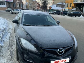 2011 Mazda 6 II (GH) Рестайлинг, чёрный, 950000 рублей, вид 1