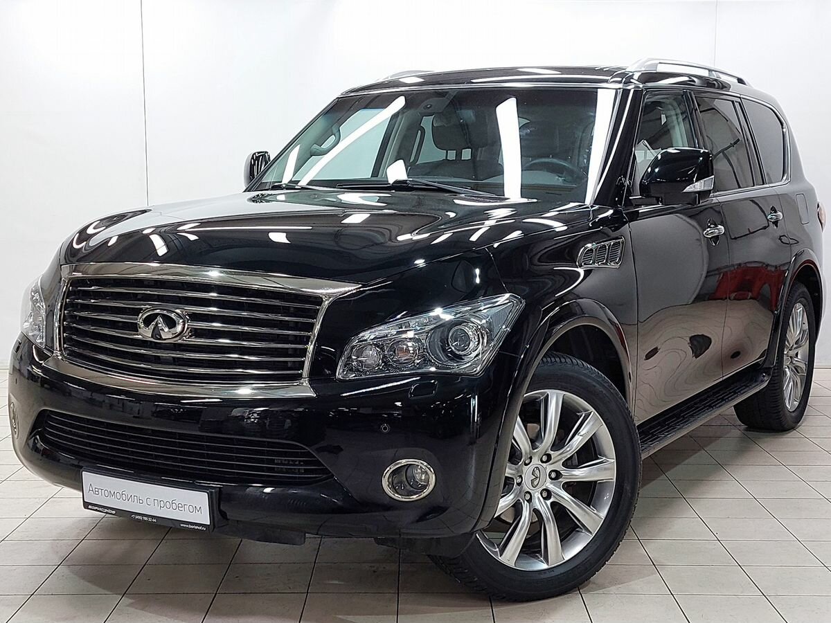 Купить б/у Infiniti QX56 II 5.6 AT (405 л.с.) 4WD бензин автомат в ...