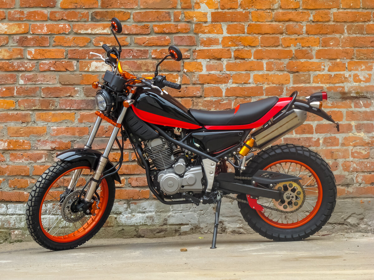 Yamaha Tricker под стант