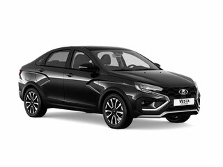 2025 Lada (ВАЗ) Vesta Cross I Рестайлинг (NG), чёрный, 2077000 рублей, вид 1