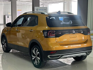 2021 Volkswagen T-Cross I (China Market), жёлтый, 1355325 рублей, вид 4