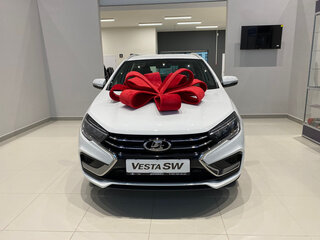 2024 Lada (ВАЗ) Vesta SW I Рестайлинг (NG), белый, 1831000 рублей, вид 1