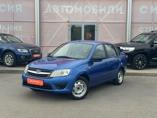 2016 Lada (ВАЗ) Granta I, синий, 595000 рублей, вид 1