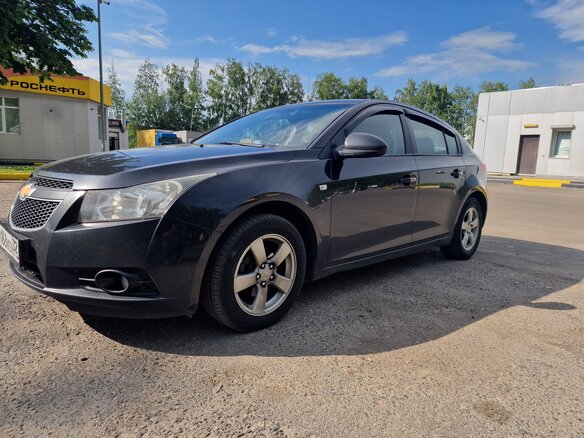 2012 Chevrolet Cruze I Рестайлинг, чёрный - вид 1