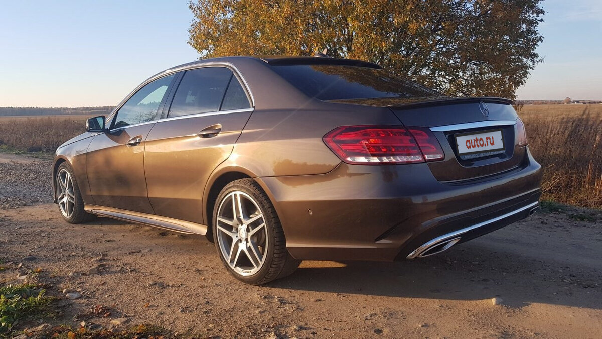 Битый Мерседес w212 Restyling