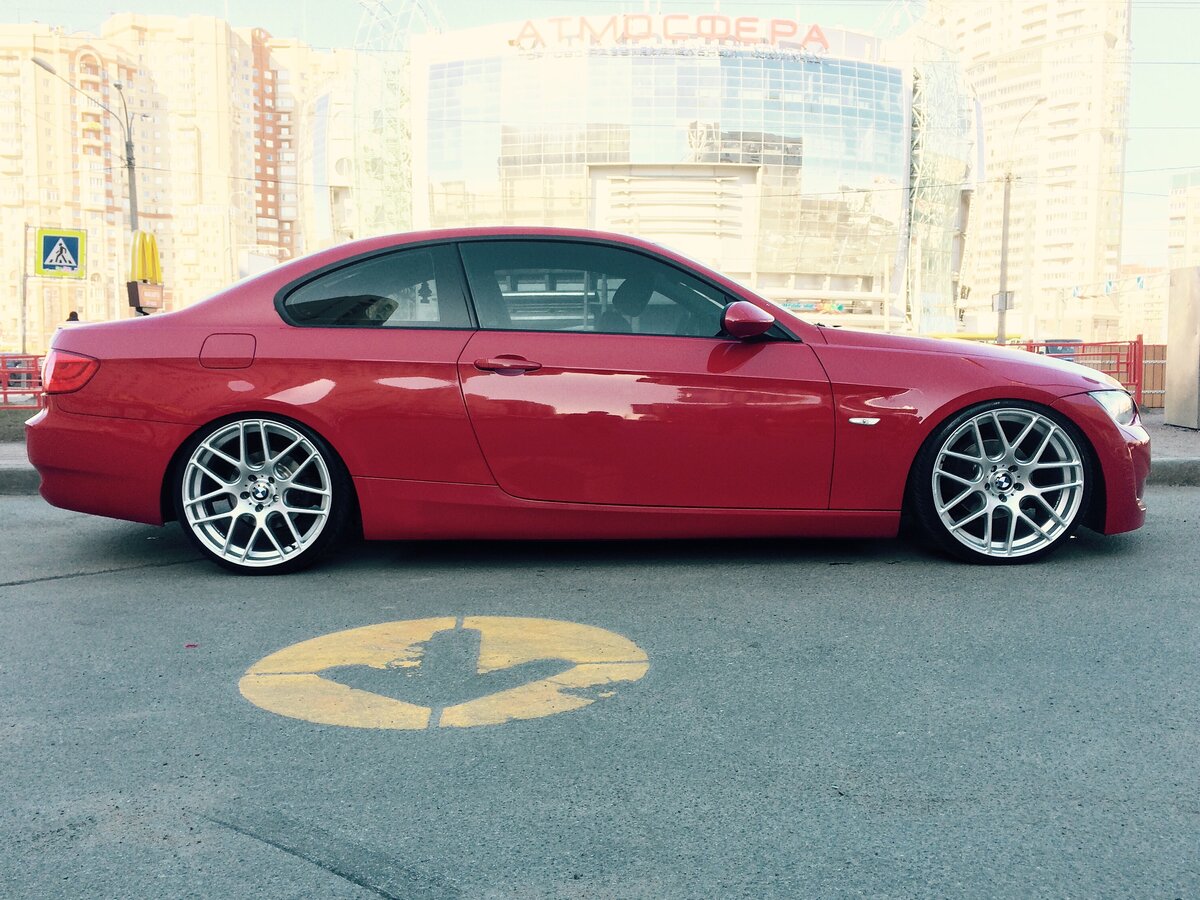 Bmw e90 пружины с занижением