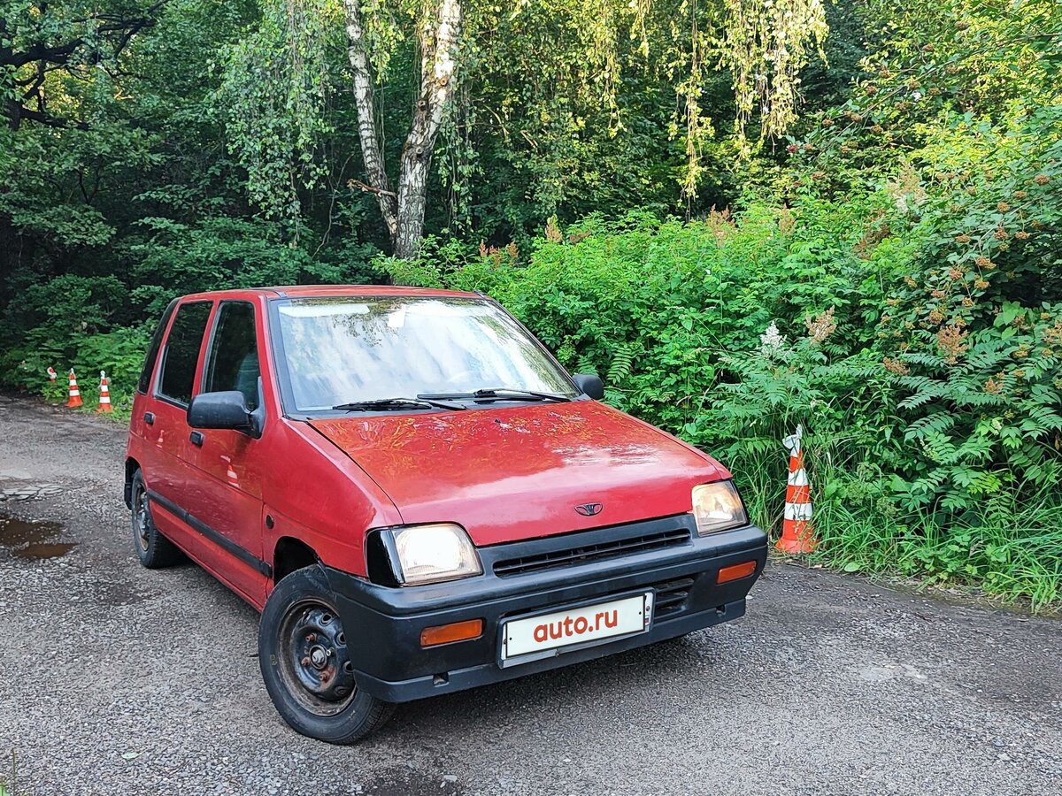 Расход топлива Daewoo Tico в городском цикле