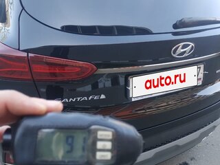 2019 Hyundai Santa Fe IV, чёрный, 3200500 рублей, вид 1