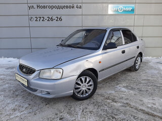 2006 Hyundai Accent ТагАЗ II, серебристый, 249000 рублей, вид 1