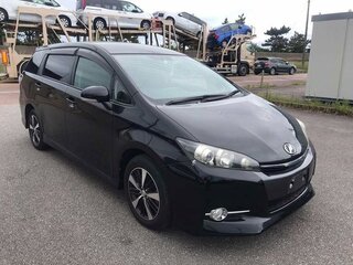 2015 Toyota Wish II Рестайлинг, чёрный, 1280000 рублей, вид 1