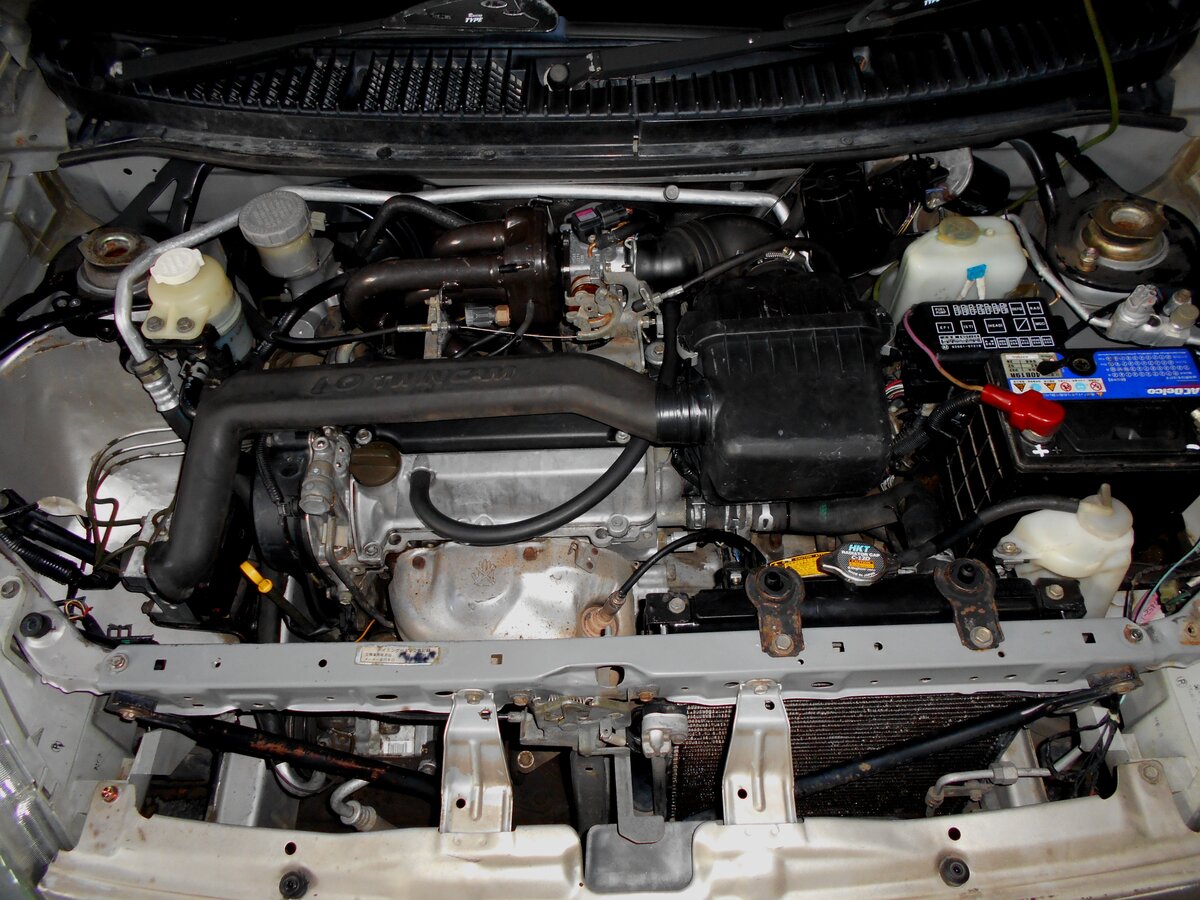 Номер двигателя Toyota Platz, 1 л, 1999 года техосмотр DRIVE2