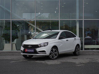 2021 Lada (ВАЗ) Vesta I, белый, 862000 рублей, вид 1