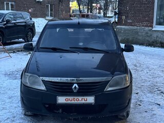 2012 Renault Logan I Рестайлинг, чёрный, 340000 рублей, вид 1