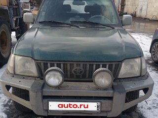 1998 Toyota Land Cruiser Prado 90 Series, зелёный, 650000 рублей, вид 1