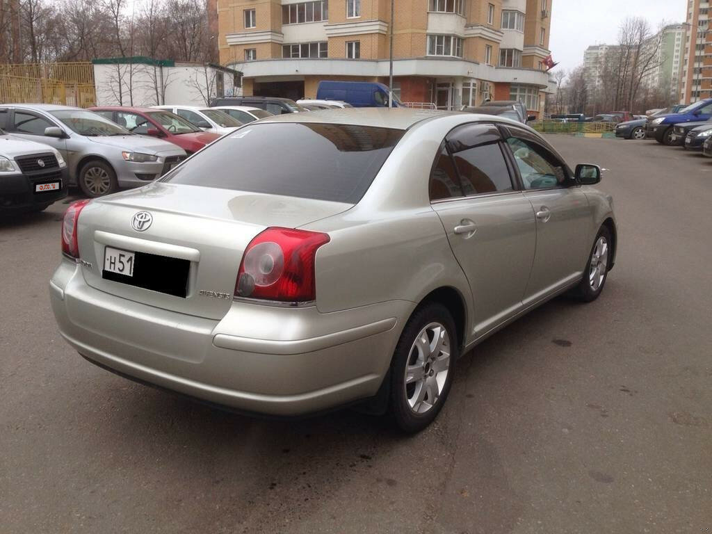 Недостатки тойота авенсис 2009