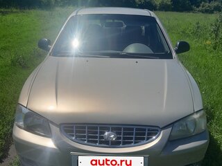2008 Hyundai Accent ТагАЗ II, бежевый, 380000 рублей, вид 1