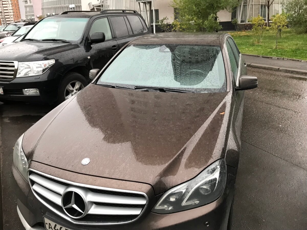 Коричневый матовый Мерседес w212