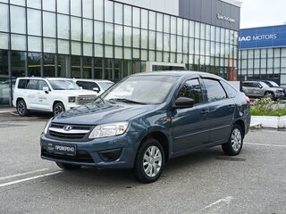 2014 Lada (ВАЗ) Granta I, серый, 450000 рублей, вид 1