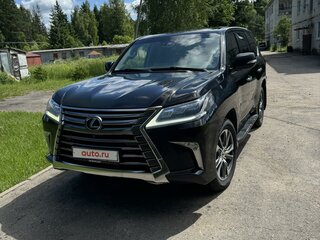 2017 Lexus LX 450d III Рестайлинг 2, чёрный, 6300000 рублей, вид 1
