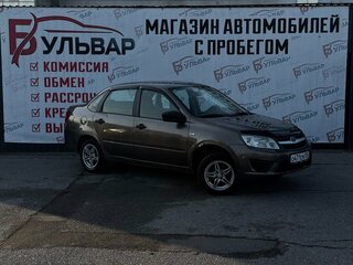 2018 Lada (ВАЗ) Granta I, коричневый, 349990 рублей, вид 1