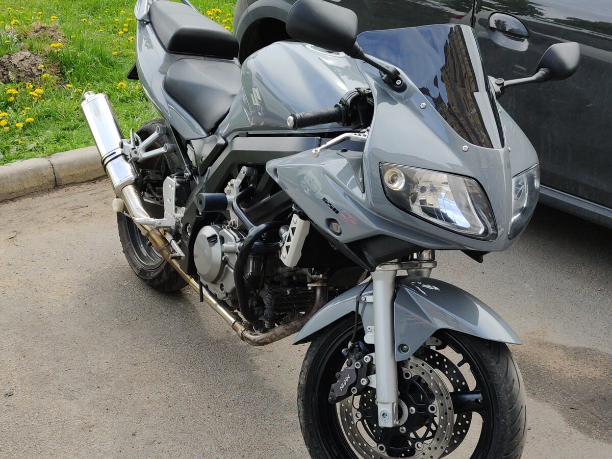 Купить б/у Suzuki SV 650 инжектор 6 передач в Санкт-Петербурге: серый ...