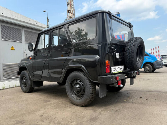 2025 УАЗ Хантер 2924 Euro-2, чёрный - вид 3
