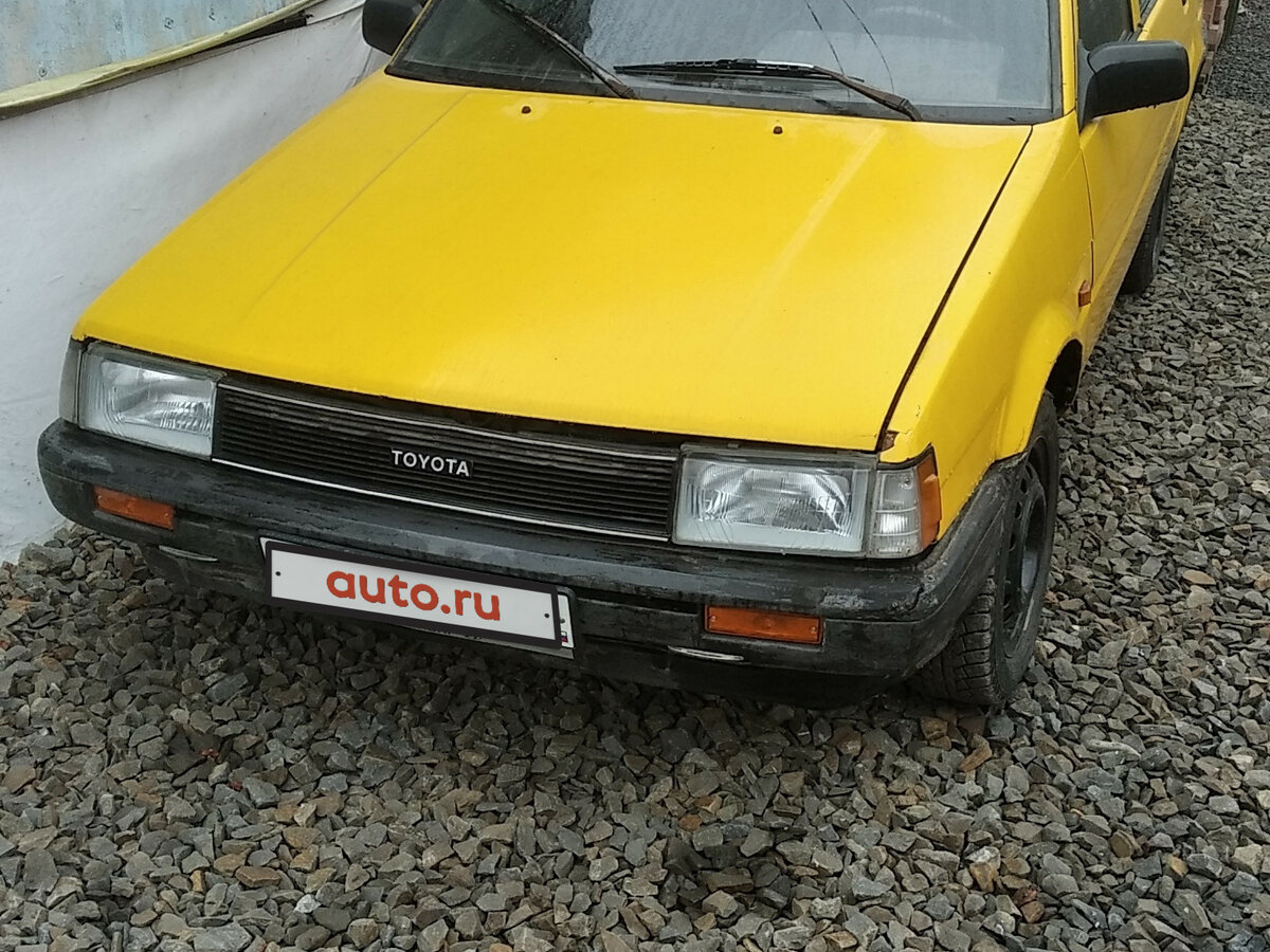 Тойота королла 1984 года