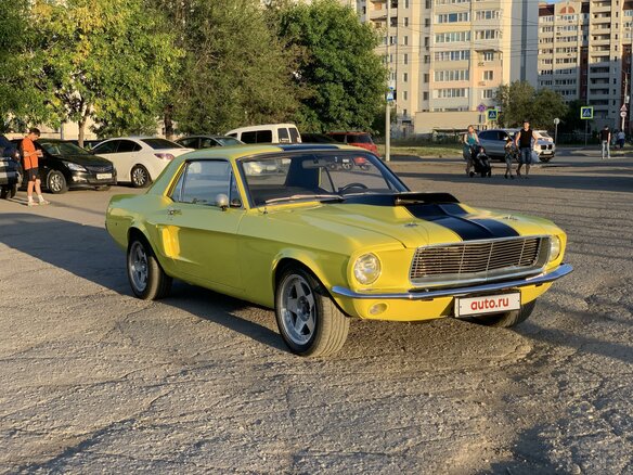 1969 Ford Mustang I, жёлтый - вид 20