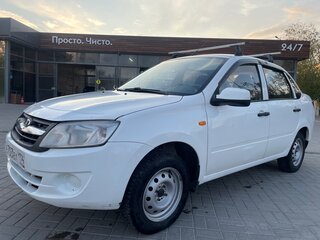 2014 Lada (ВАЗ) Granta I, белый, 280000 рублей, вид 1