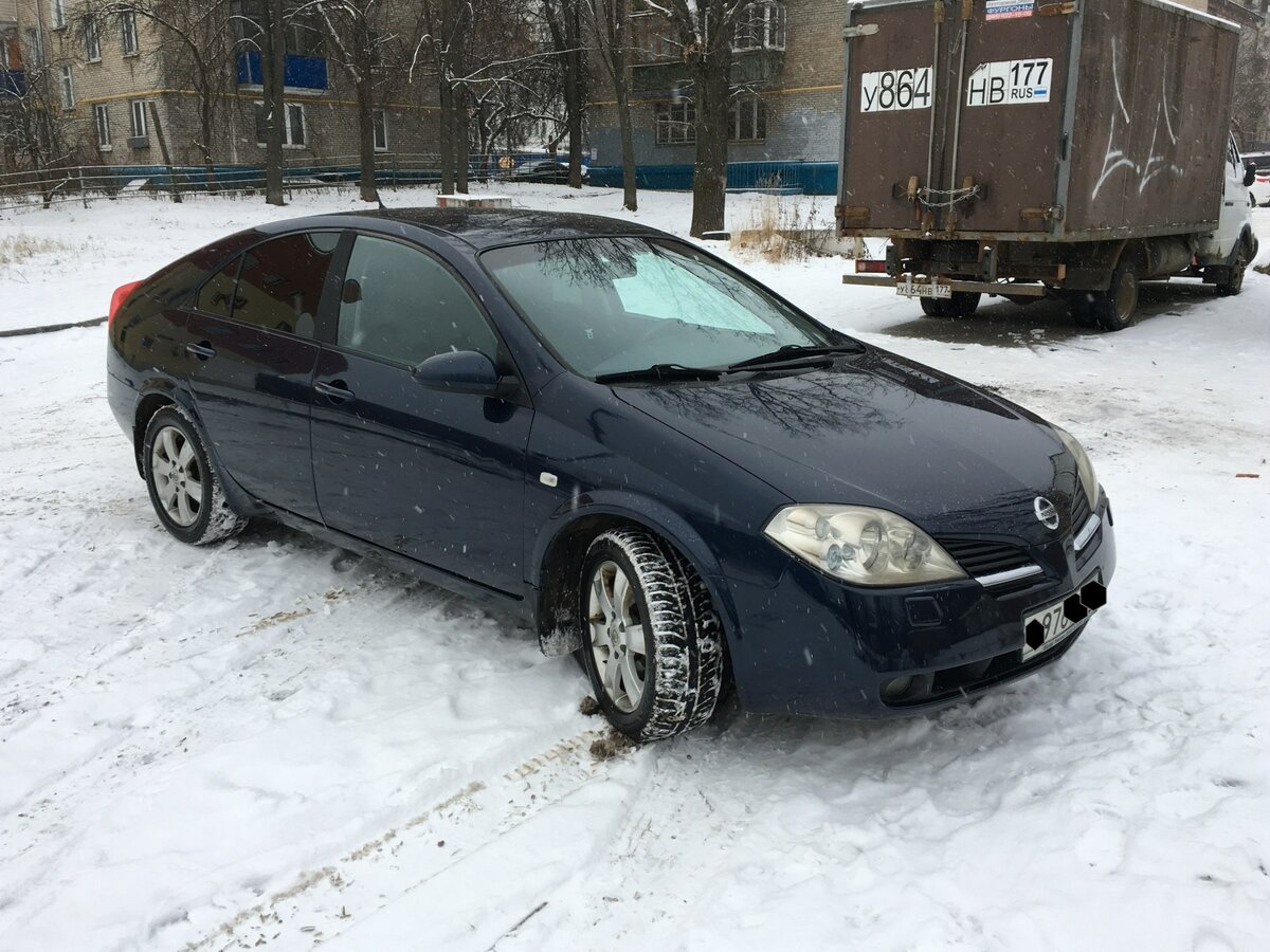 Ниссан примера 2008 год Купить б/у Nissan Primera III (P12) 1.6 MT (109 л.с.) бензин механика в Москве: 