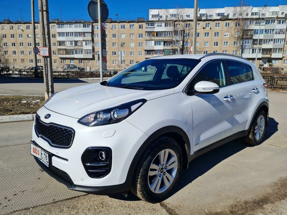 Купить б/у Kia Sportage IV 2.0 AT (150 л.с.) 4WD бензин автомат в Перми ...