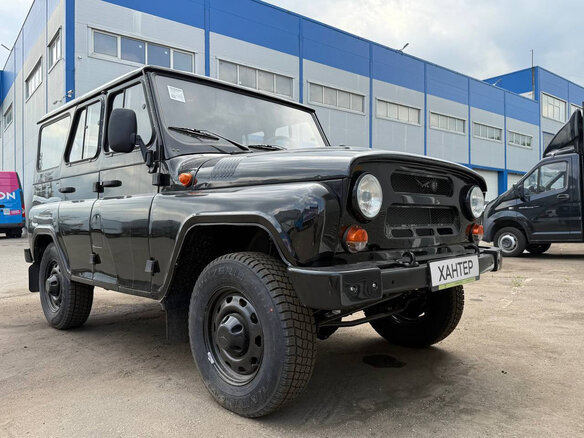2025 УАЗ Хантер 2924 Euro-2, чёрный - вид 1