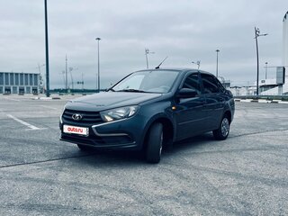 2019 Lada (ВАЗ) Granta I Рестайлинг, серый, 570000 рублей, вид 1