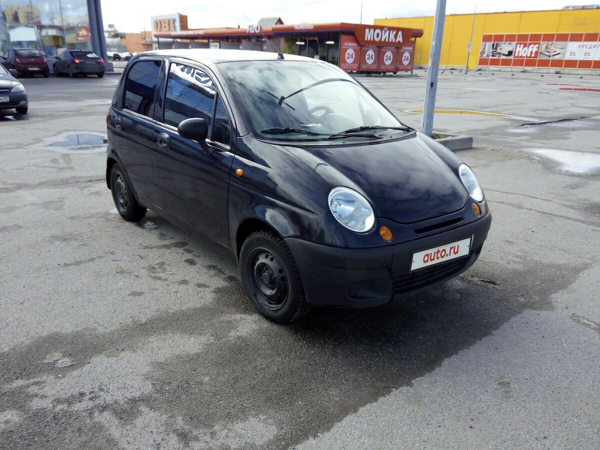 Daewoo Matiz темно синий