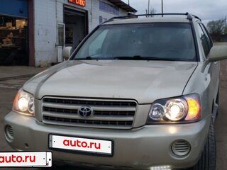 2003 Toyota Highlander I (XU20) Рестайлинг, жёлтый, 1990000 рублей, вид 1