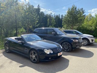 2004 Mercedes-Benz SL-Класс AMG 55 AMG II (R230), чёрный, 4300000 рублей, вид 1