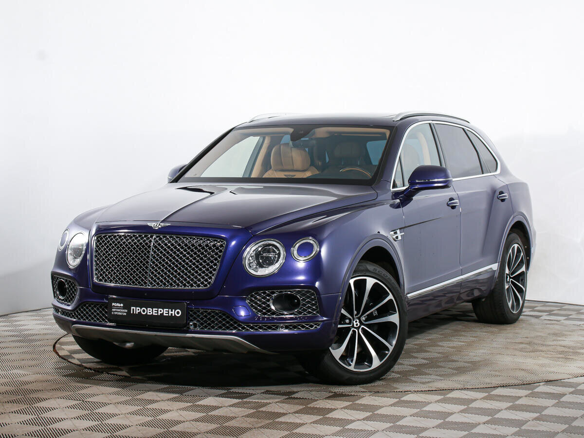 Купить б/у Bentley Bentayga I 6.0 AT (608 л.с.) 4WD бензин автомат в ...