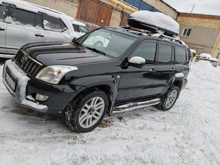 2004 Toyota Land Cruiser Prado 4-speed 120 Series, чёрный, 1350000 рублей, вид 1