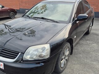 2007 Mitsubishi Galant IX Рестайлинг, чёрный, 425000 рублей, вид 1