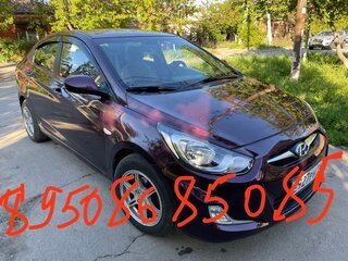 2013 Hyundai Solaris I, фиолетовый, 900000 рублей, вид 1