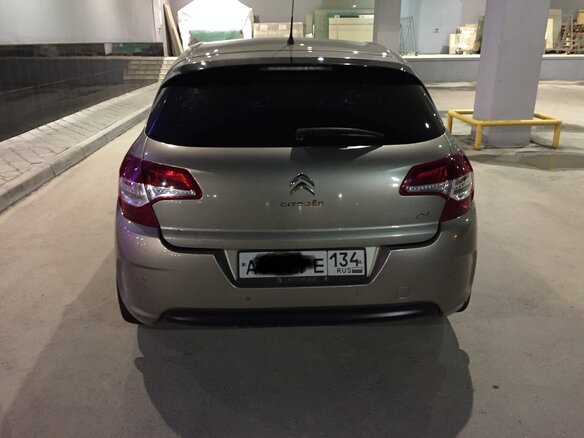 2013 Citroen C4 II, золотистый - вид 5