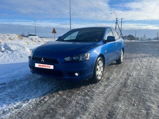 2008 Mitsubishi Lancer X, синий, 580000 рублей, вид 1