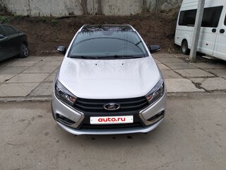 2021 Lada (ВАЗ) Vesta SW I, серебристый, 1195000 рублей, вид 1