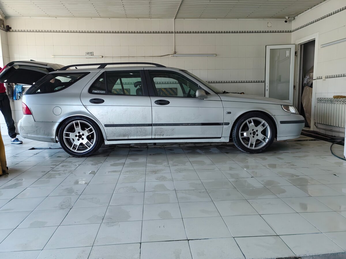 Купить б/у Saab 9-5 I Рестайлинг 2.3 AT (185 л.с.) бензин автомат в ...