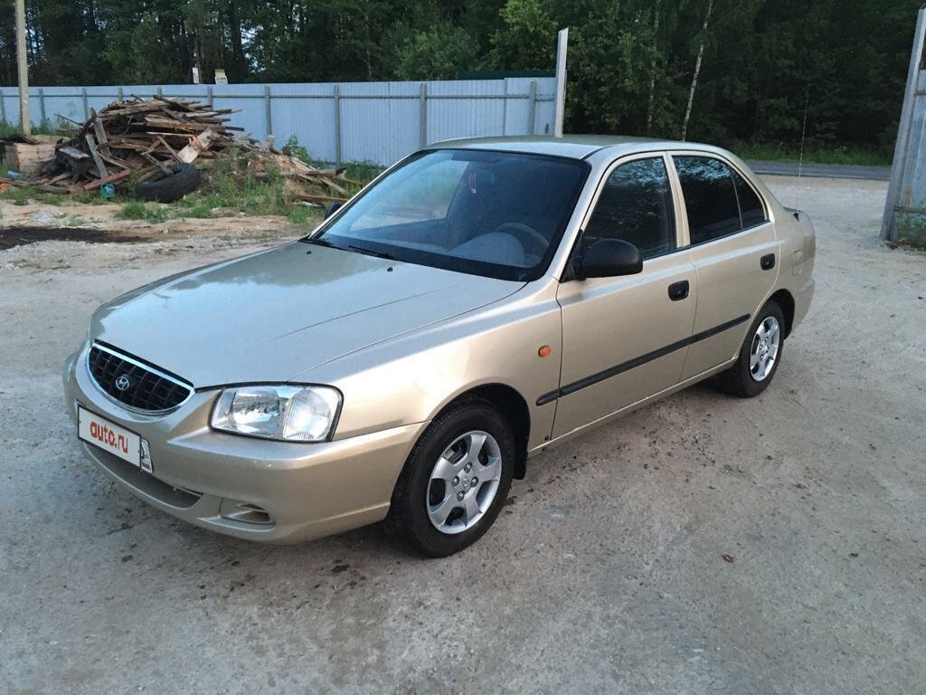 Купить б/у Hyundai Accent II ТагАЗ 1.5 MT (102 л.с.) бензин механика в ...