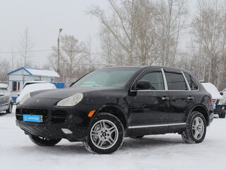 2004 Porsche Cayenne S I (955), чёрный, 1200000 рублей, вид 1