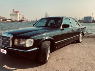 1987 Mercedes-Benz S-Класс 300 II (W126) Рестайлинг, чёрный, 600000 рублей, вид 2