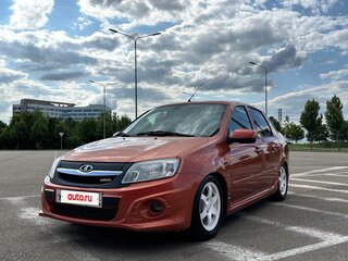 2014 Lada (ВАЗ) Granta Sport I, оранжевый, 660000 рублей, вид 1