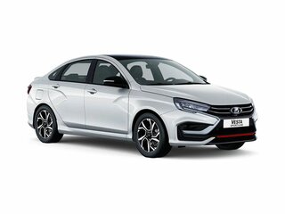 2025 Lada (ВАЗ) Vesta Sportline I Рестайлинг (NG), белый, 2303000 рублей, вид 1