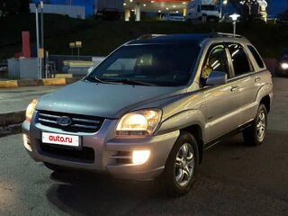 2005 Kia Sportage II, серебристый, 610000 рублей, вид 1